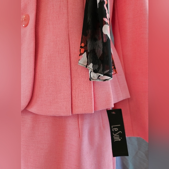 Le Suit Grapefruit 3pc Formal Set - Picture 4 of 16
